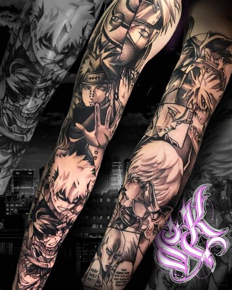 tatuajes anime brazo|54 ideas de Realizar tatuajes brazo anime